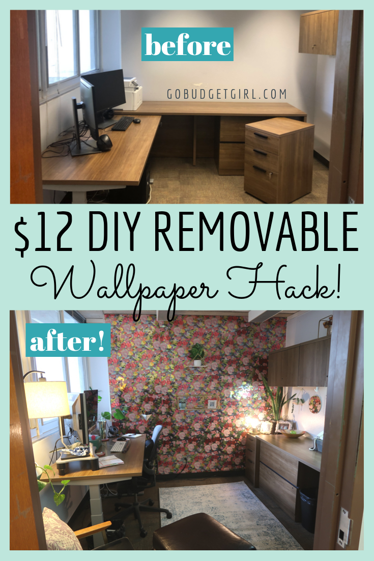 DIY Removable Wallpaper