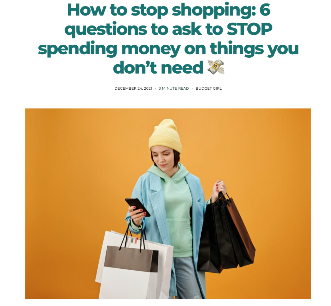 Are You Shopping on a Budget? Here's What To Look For in Your